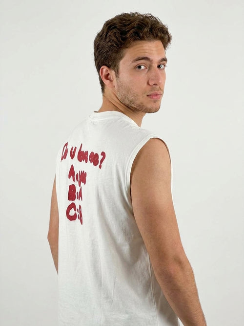 Do U Love Me Cut t-shirt White