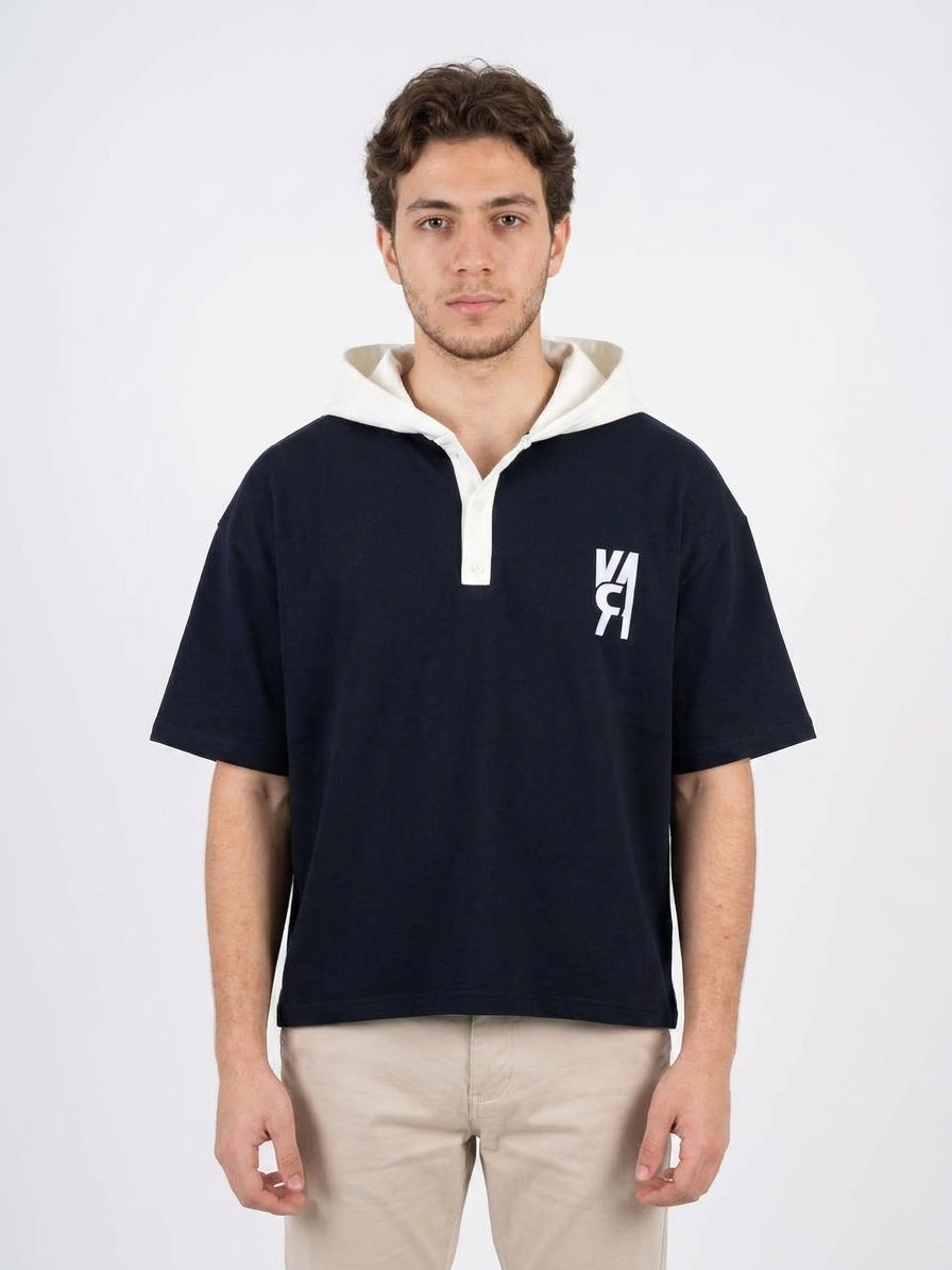 Tyred Hood T-Shirt Black