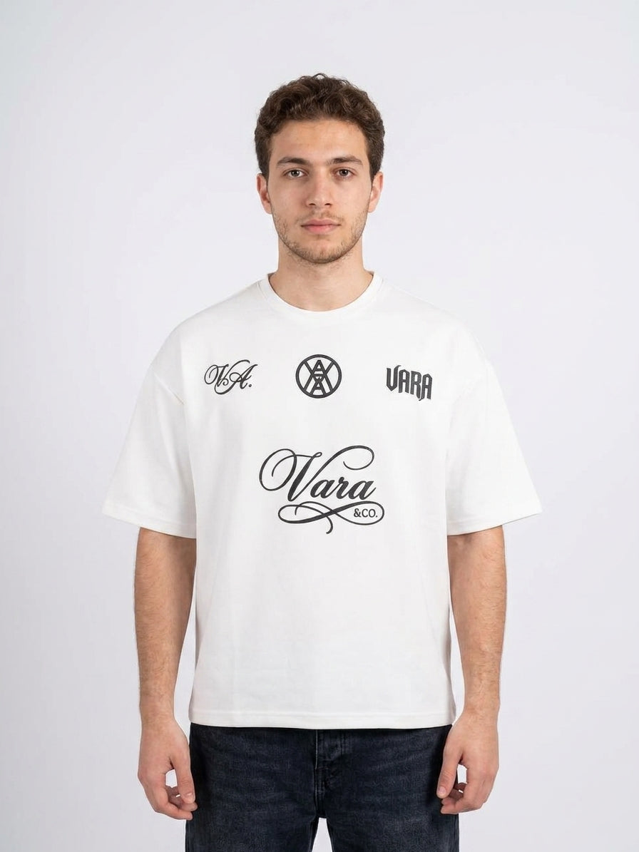 Vara Signature T-shirt White
